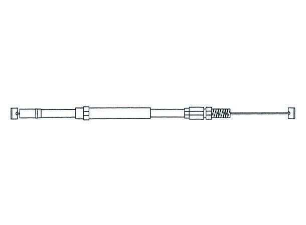 Gasswire Yamaha Venture 500 XL 1999-06, 8DJ263110100 